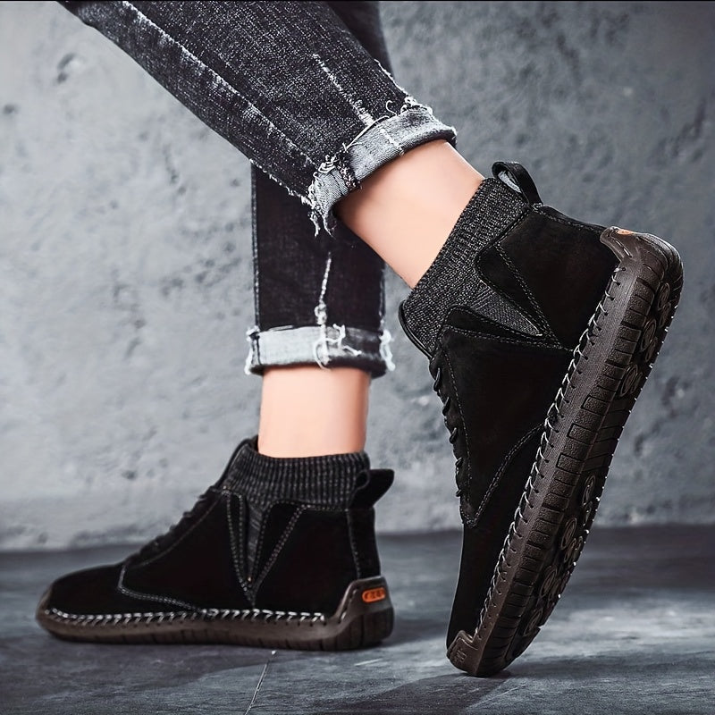 Ankle Boots Lace-up Sneakers, Comfortable And Breathable